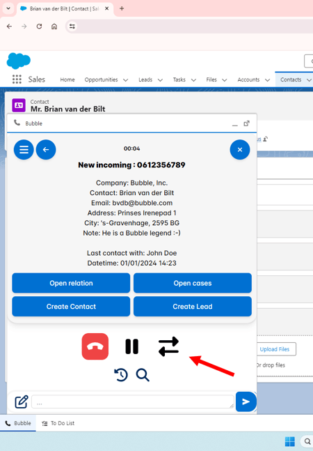 Salesforce callcontrol after answer crop 2